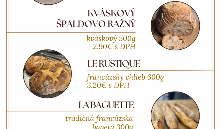 Aktuality / Ponuka z pekárne „Pravé Oreské“ - foto